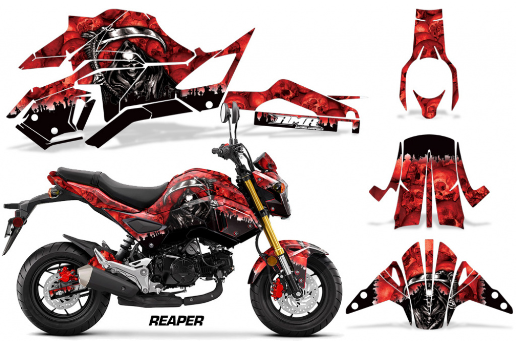 Reaper Red for Honda Grom 125 2017-2020