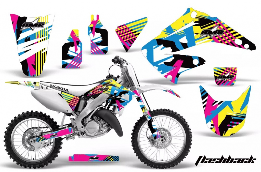 Flashback ohne Nummernfelder für Honda CR250 1995-2015