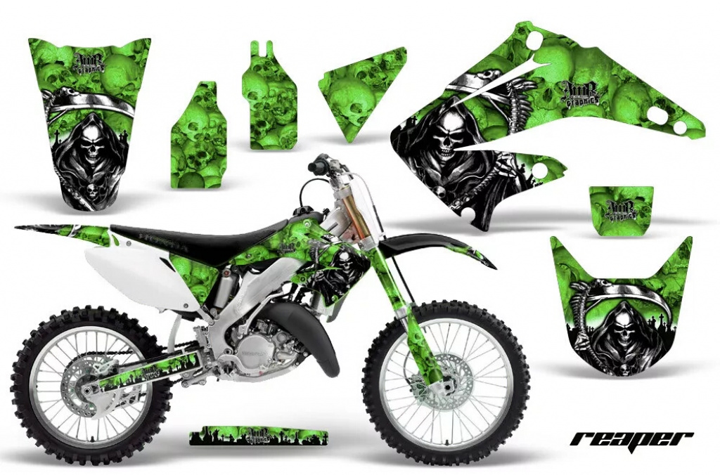 Reaper Grün ohne Nummernfeldern für Honda CR250 1995-2015