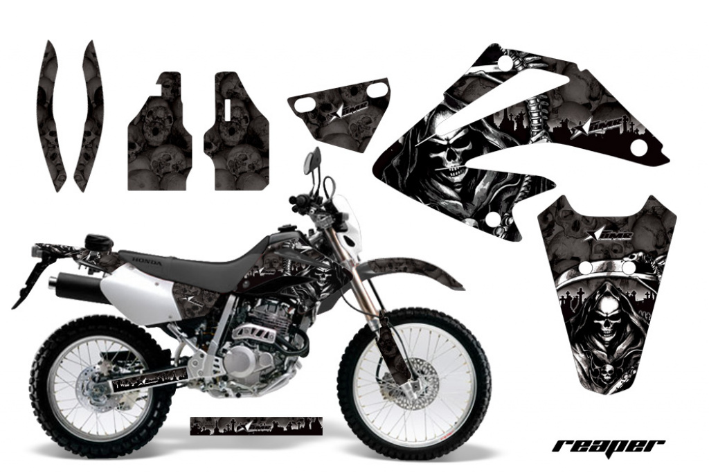 Reaper Schwarz ohne Nummernfeldern für Honda XR250 SM 2003-2005