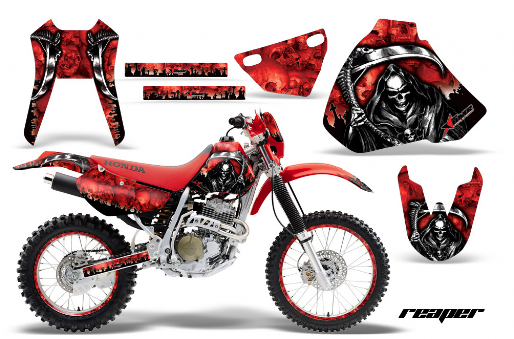 Reaper Rot mit Nummernfeldern für Honda XR400 1996-2004