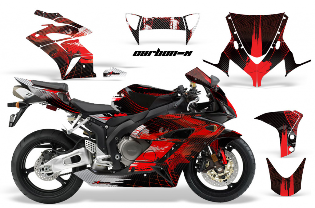 Carbon-X Rot für Honda Sport Bike CBR 1000RR 2004-2005
