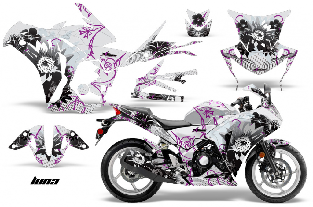Luna Lila für Honda Sport Bike CBR 250R 2010-2013