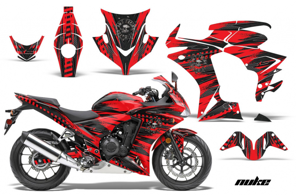 Nuke Rot für Honda Sport Bike CBR 500R 2013-2014