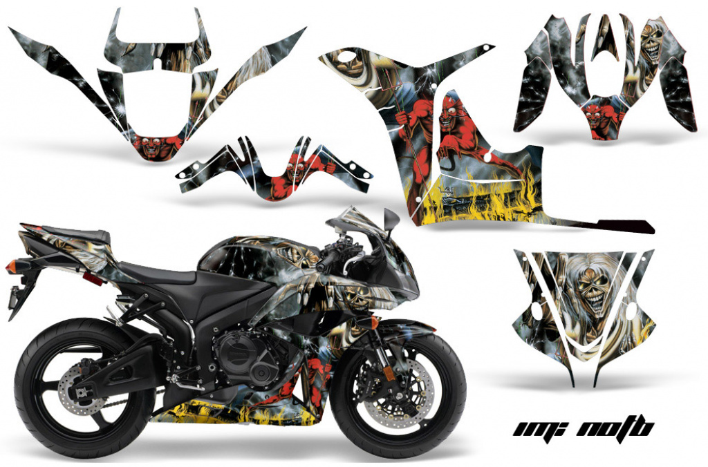 Iron Maiden - Number of the Beast für Honda Sport Bike CBR 600RR 2007-2008
