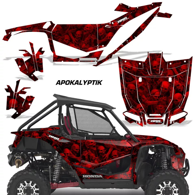 Apokalyptik Red for Honda Talon 1000X/R 2 Door 2019-2022