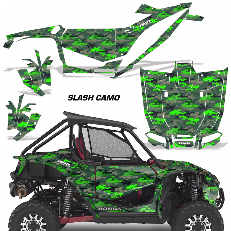 Slash Camo Green for Honda Talon 1000X/R 2 Door 2019-2022