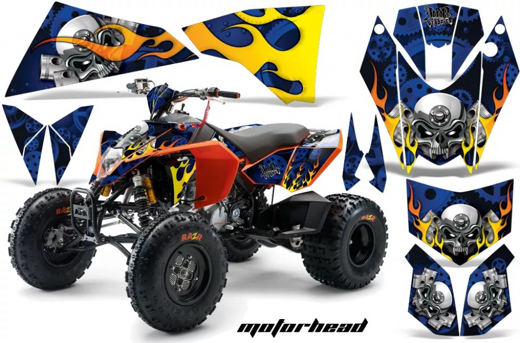Motorhead Blue for KTM XC 525 Quad