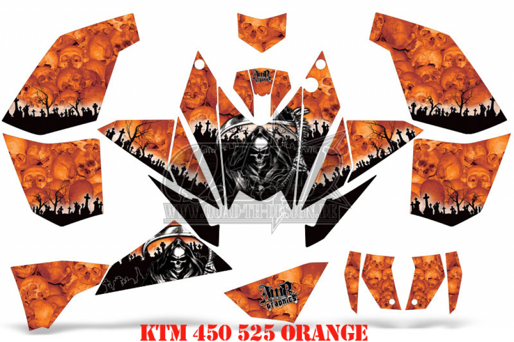 Reaper Orange for KTM XC 525 Quad