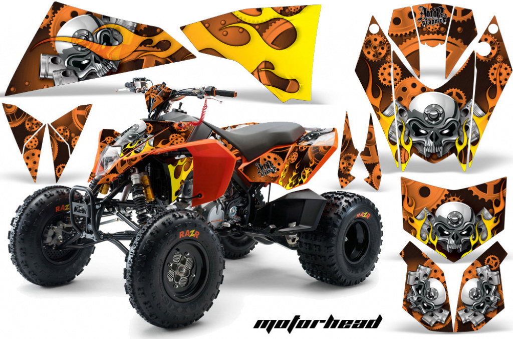 Motorhead Orange for KTM XC 525 Quad