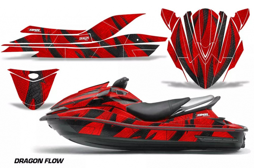 Dragon Flow Rot für Kawasaki 250X/260X/260LX 2007-2012