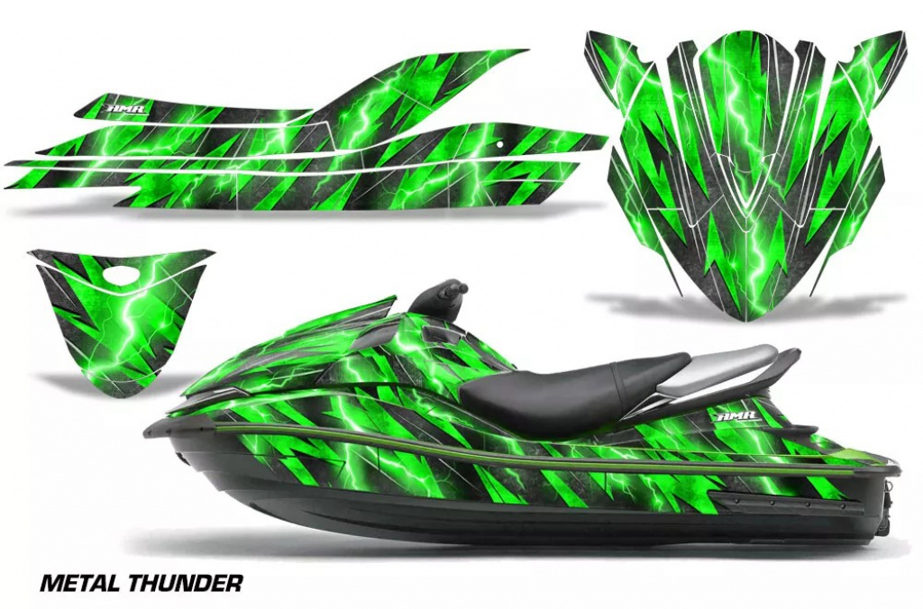 Metal Thunder Grün für Kawasaki 250X/260X/260LX 2007-2012
