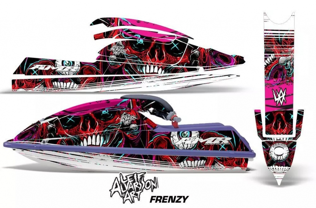 Frenzy Rot für Kawasaki 750 SX SXR 1992-1998