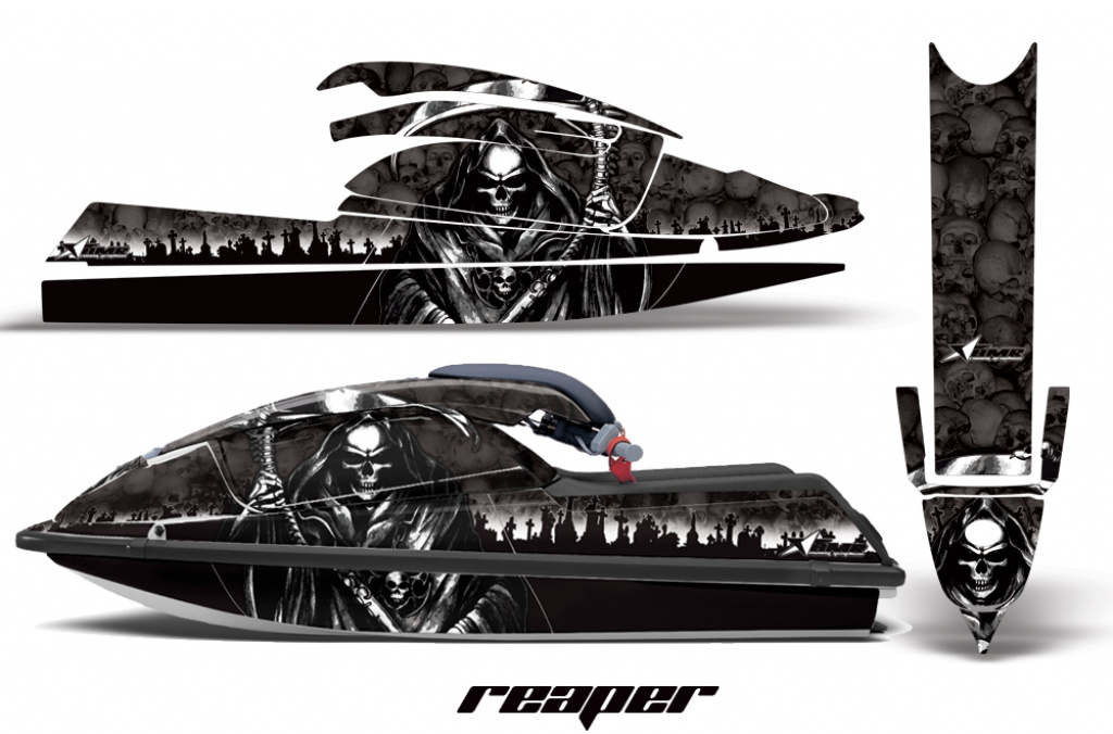 Reaper Schwarz für Kawasaki 750 SX SXR 1992-1998
