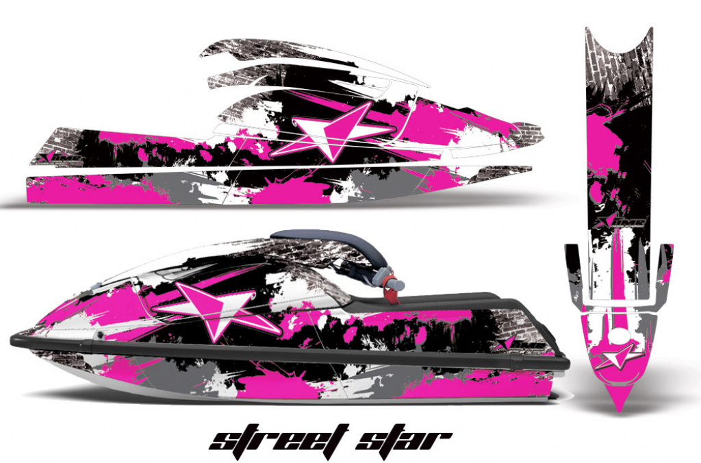 Street Star Pink für Kawasaki 750 SX SXR 1992-1998