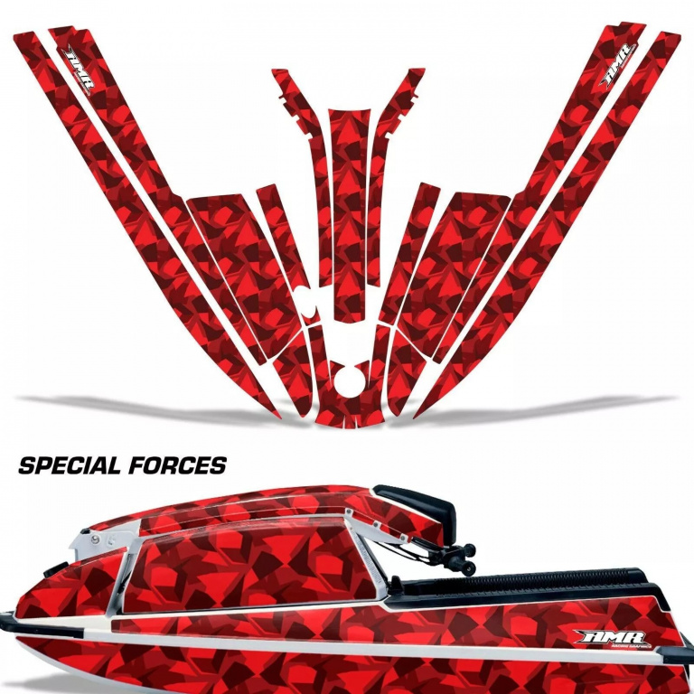 Special Forces Rot für Kawasaki 440/550 SX 1982-1995