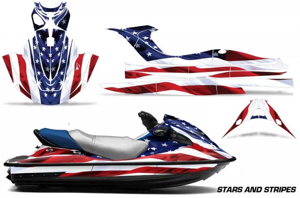 Stars and Stripes für Kawasaki STX15F 2003-2019