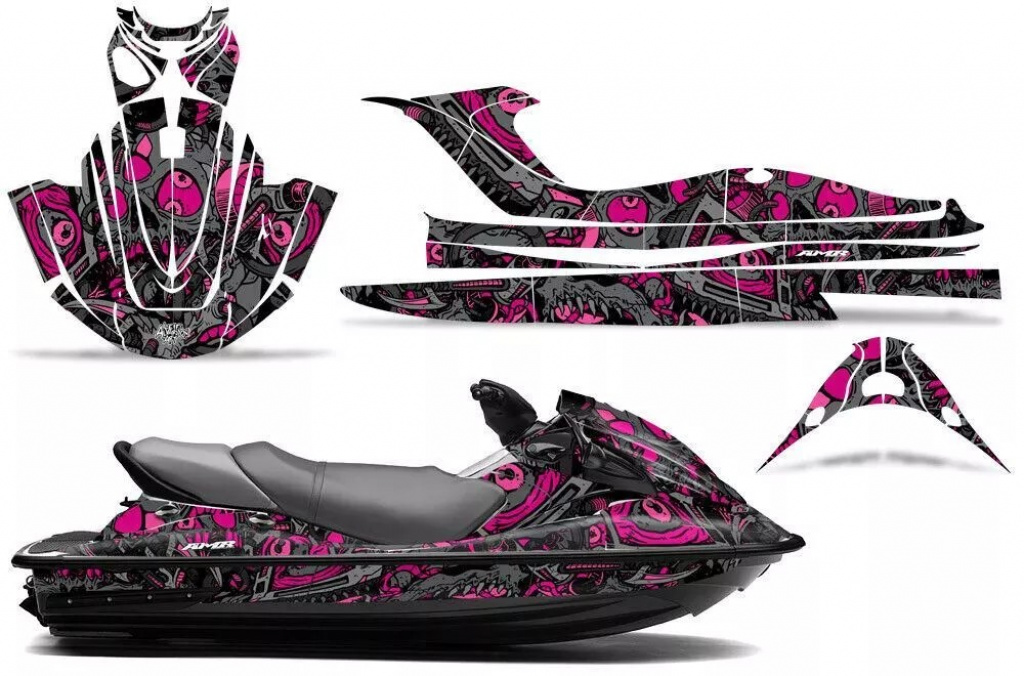 Tune In Pink für Kawasaki STX15F 2003-2019