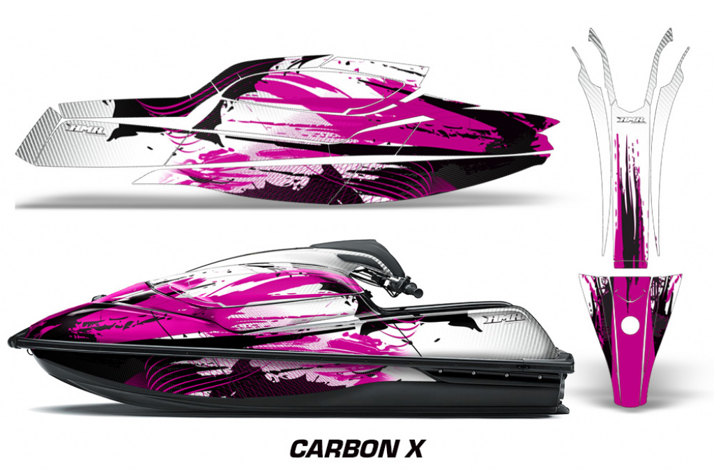 Carbon-X Pink für Kawasaki SX-R SXR JS1500 2017-2022