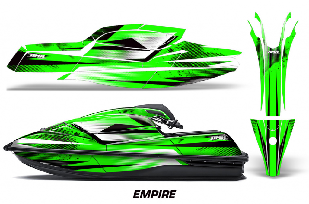 Empire Grün für Kawasaki SX-R SXR JS1500 2017-2022