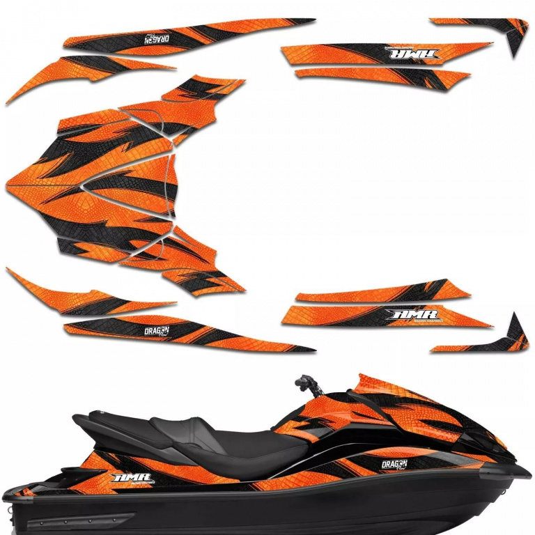 Dragon Flow Orange für Kawasaki Ultra 300X/310X 2011-2021