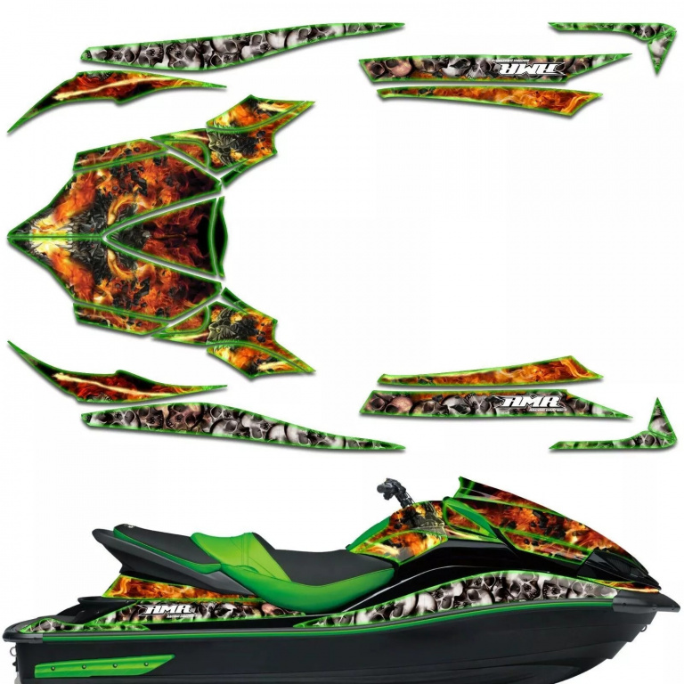 Firestorm Grün für Kawasaki Ultra 300X/310X 2011-2021