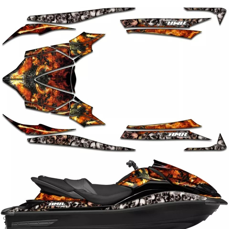 Firestorm Schwarz für Kawasaki Ultra 300X/310X 2011-2021