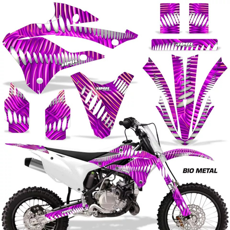 Bio Metal Pink without number plates for Kawasaki KX85/112 2022-2024