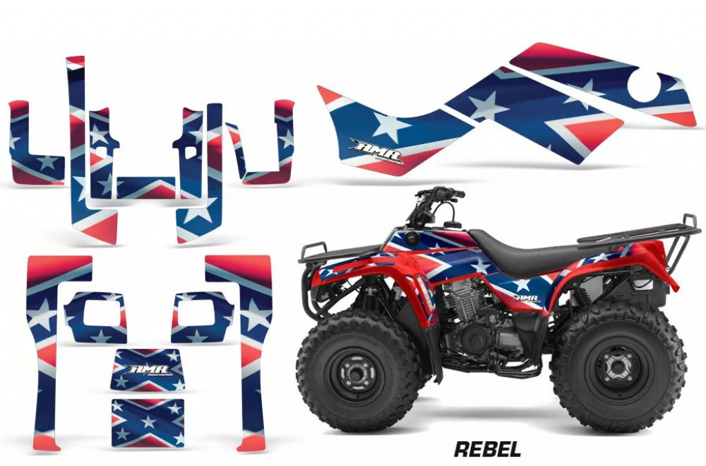 Rebel für Kawasaki KLF 220/250/300 Bayou