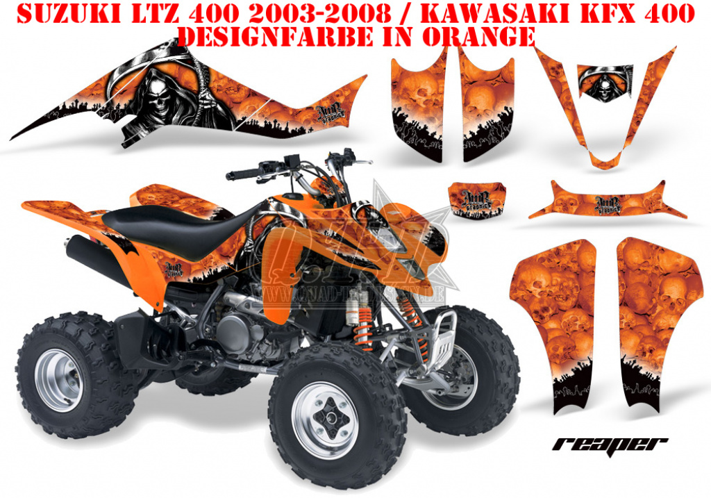 Reaper Orange for Suzuki LTZ 400 2003-2008