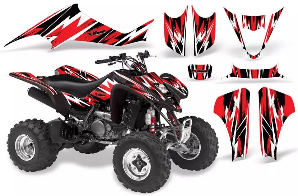 Attack Red for Kawasaki KFX 400 2003-2008