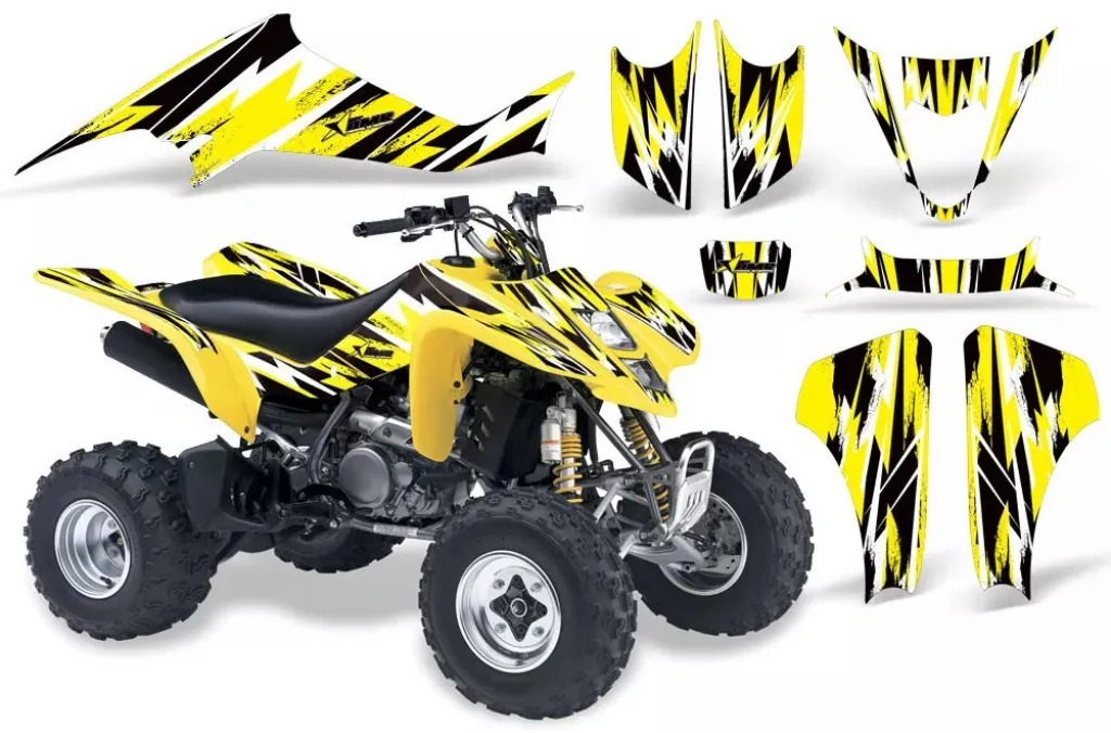 Attack Yellow for Kawasaki KFX 400 2003-2008