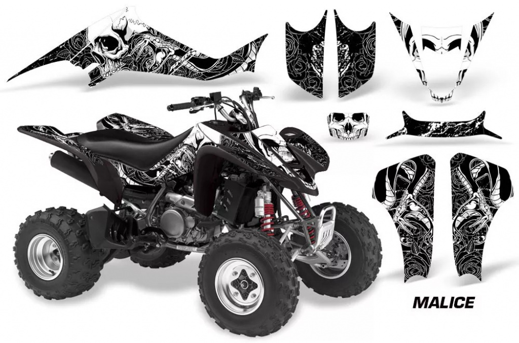Malice White for Suzuki LTZ 400 2003-2008