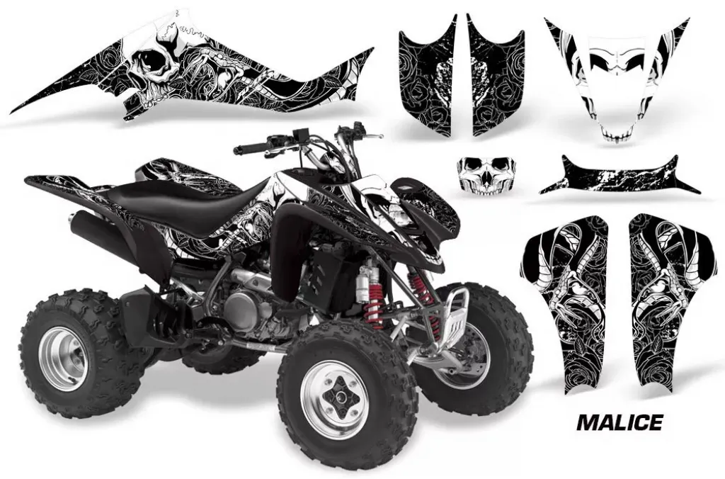 Malice White for Kawasaki KFX 400 2003-2008