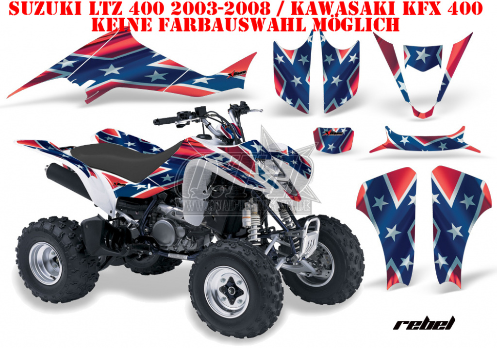 Rebel für Suzuki LTZ 400 2003-2008