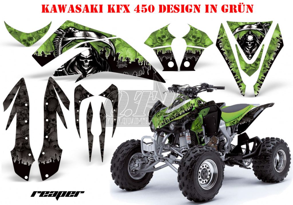 Reaper Grün für Kawasaki KFX 450