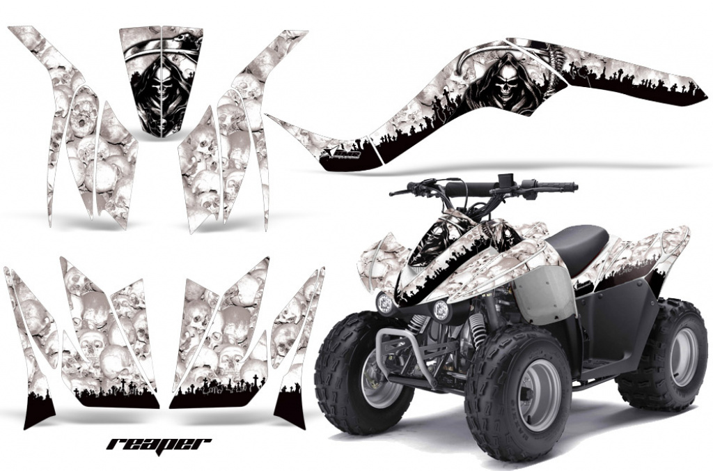 Reaper Weiß für Kawasaki KFX 50/KFX 90 2007-2022