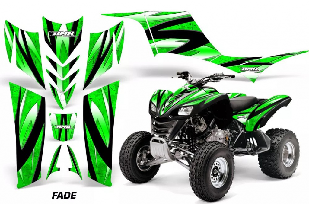 Fade Grün für Kawasaki KFX 700