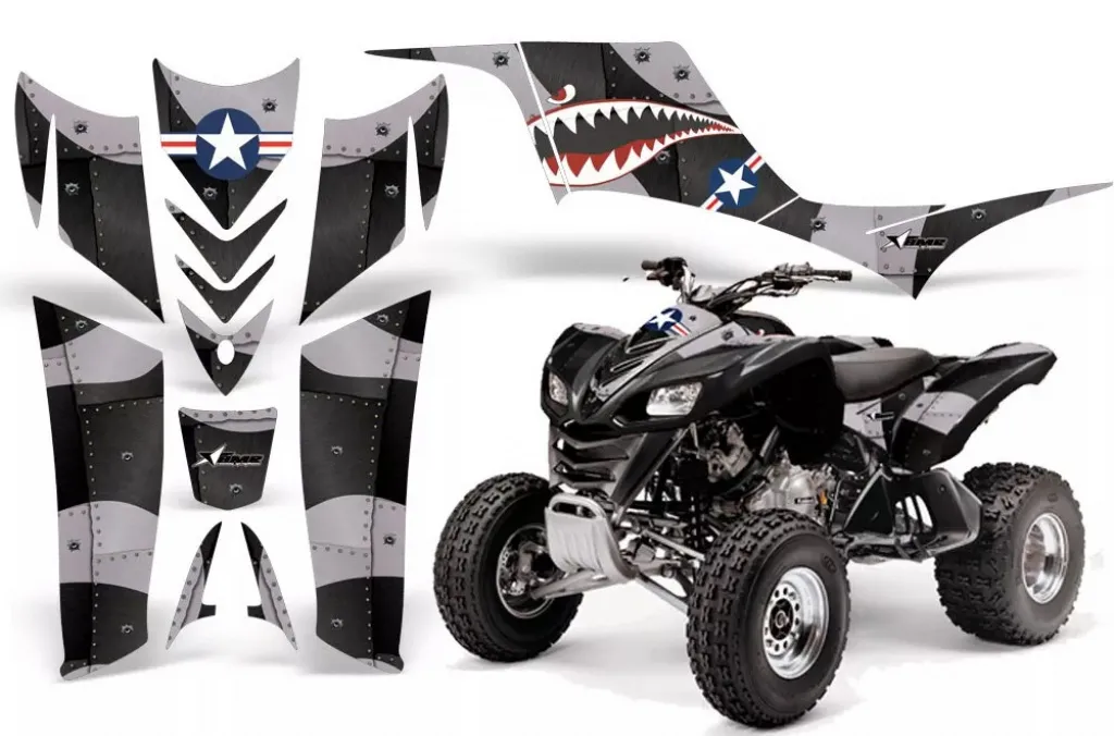 P40-Warhawk Silver for Kawasaki KFX 700