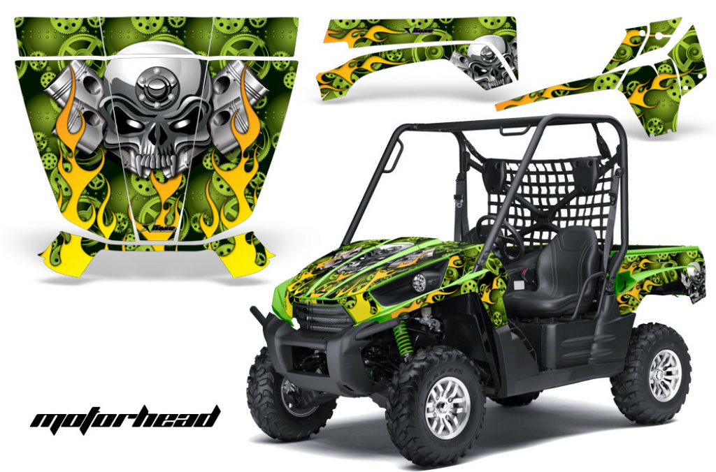 Motorhead Green on a Kawasaki Teryx 750 2010-2012