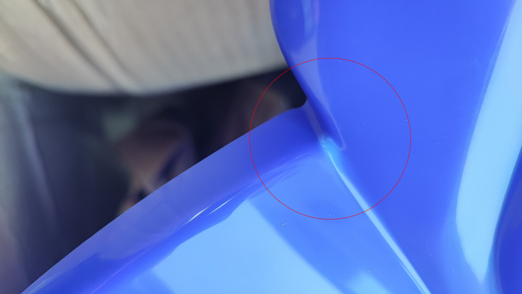 Yamaha YFZ 450 04-08 & 12-14 rear fairing plastic