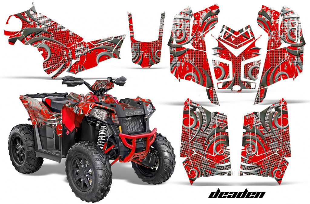 Deaden Red for Polaris Scrambler 850/1000 XP 2013-2022