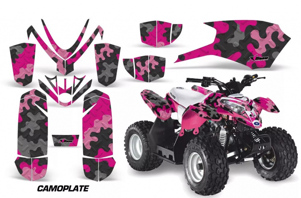 Camoplate Pink für Polaris Predator 50