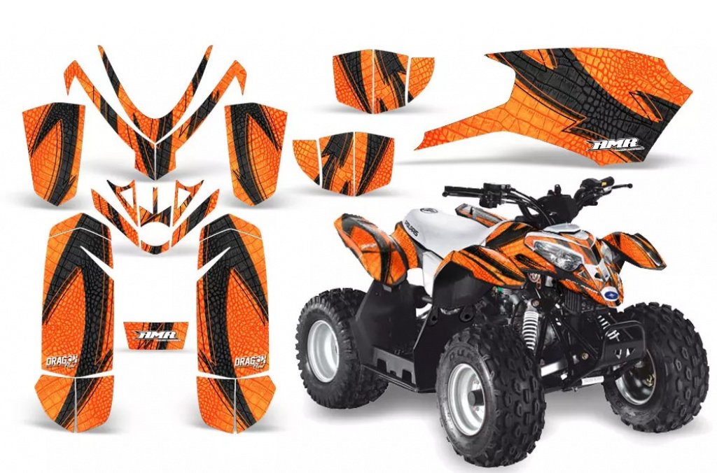 Dragon Flow Orange für Polaris Predator 50