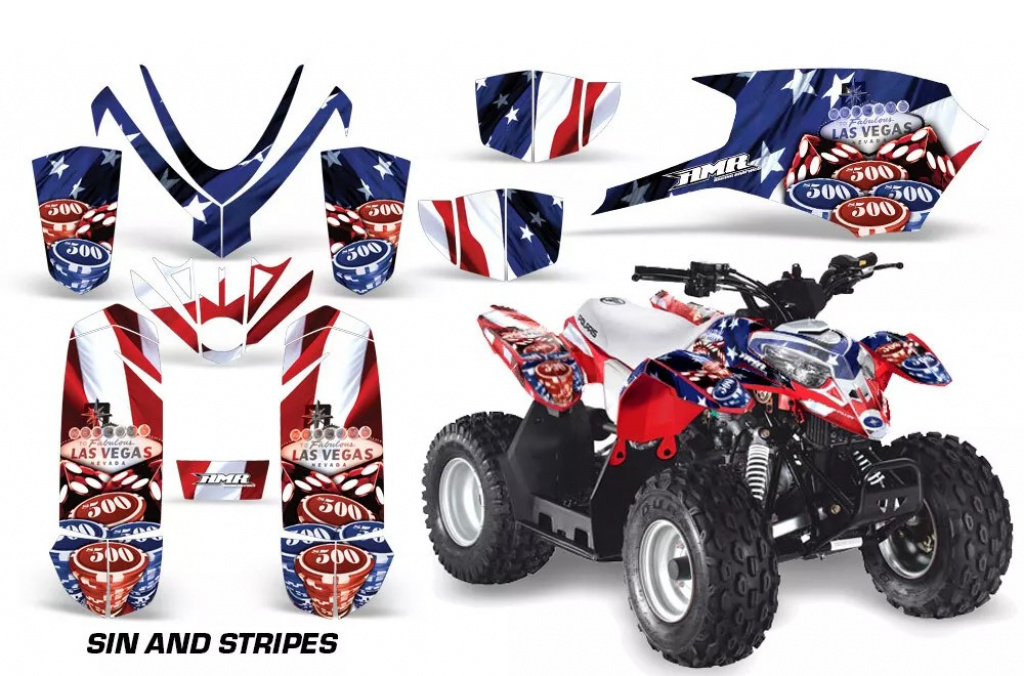 Sin and Stripes für Polaris Predator 50