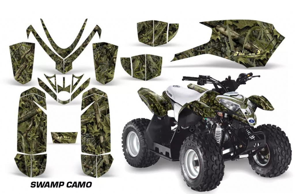Swamp Camo für Polaris Predator 50