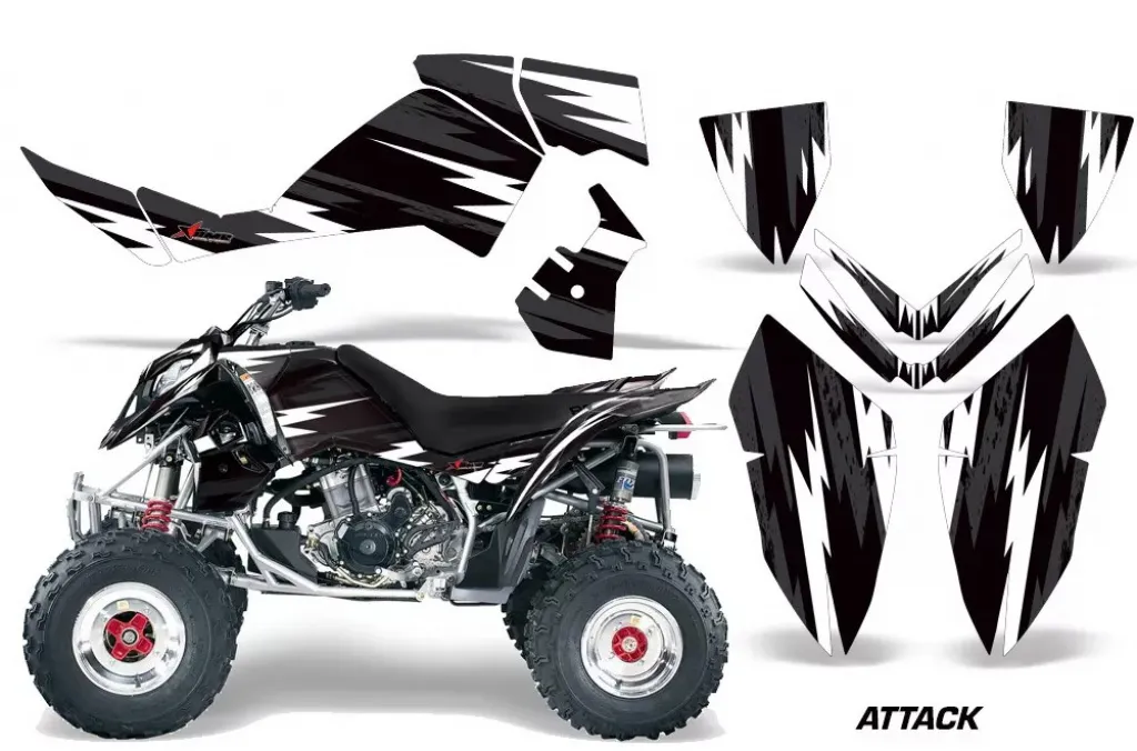 Attack Schwarz für Polaris Outlaw 450/500/525 2006-2008