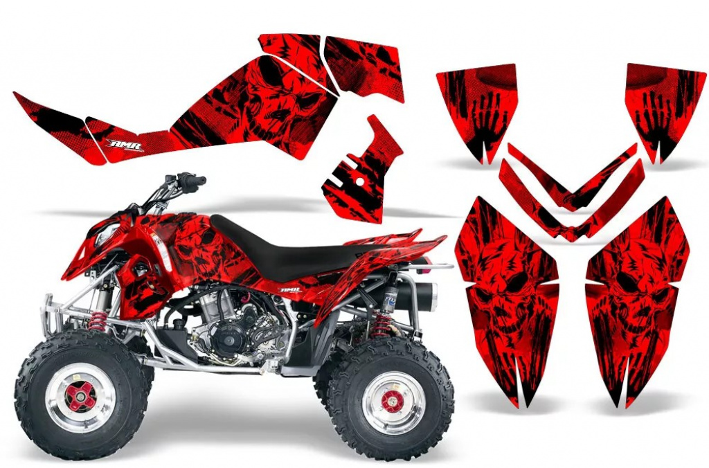 Specter Red for Polaris Outlaw 450/500/525 2006-2008
