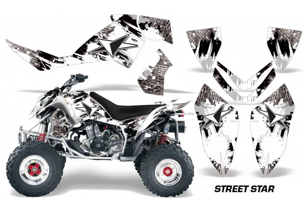 Street Star White for Polaris Outlaw 450/500/525 2006-2008