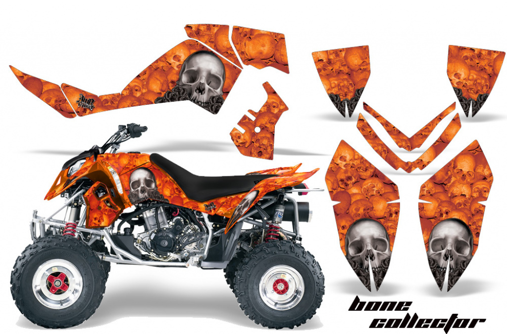 Bone Collector Orange for Polaris Outlaw 450/500/525 2006-2008